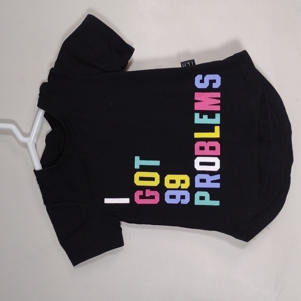 EUC The Little Homie I got 99 problems t-shirt size 3-6 month